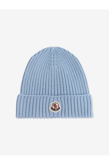 قبعة مونكلير اينفانت باللون الأزرق