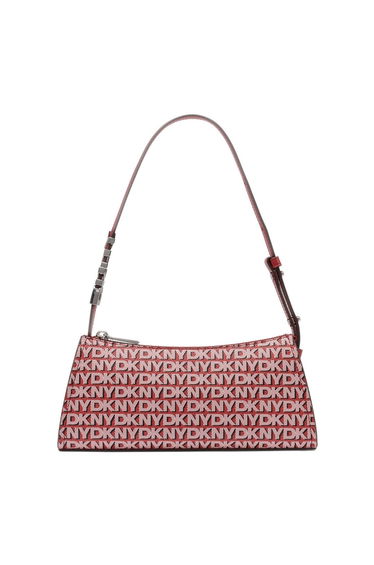 Avril Tz Shoulder Hobo Bag Red Logo