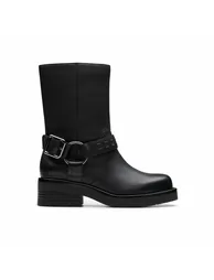 Rebelle Up Biker Boots in Leather - 2
