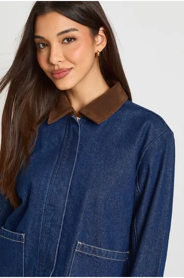 Denim Barn Jacket - rinse