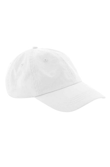 Beechfield Unisex Adult Organic Cotton Baseball Cap - White