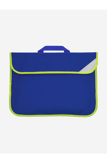 Zeco Kids School Enhanced Viz Book Bag in Blue (38cm)