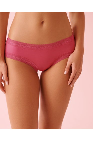 Super Soft Lace Trim Cheeky Panty