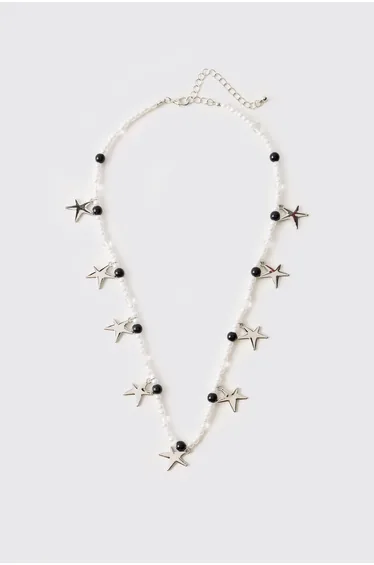 Star Pendant Necklace - multi