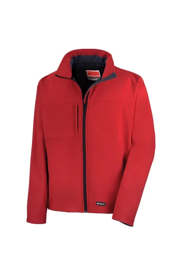 Result Mens Softshell Premium 3 Layer Performance Jacket (Waterproof, Windproof & Breathable) - Red