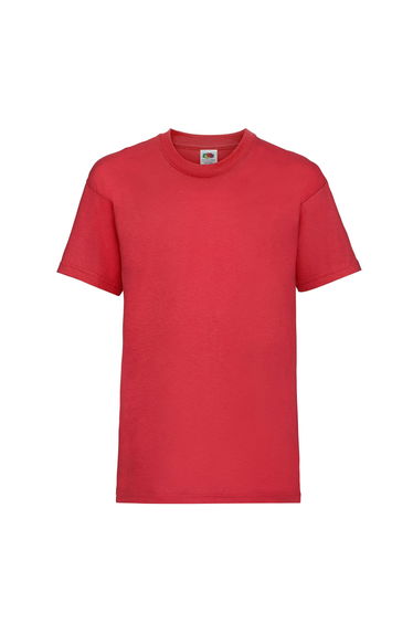 Fruit of the Loom Childrens/Kids Value T-Shirt - Red