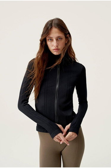 India Sports Jacket Black
