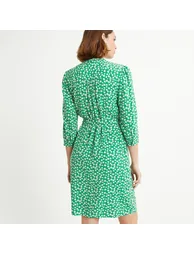 Floral Print Shift Dress - 3