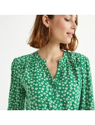 Floral Print Shift Dress - 2