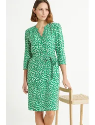 Floral Print Shift Dress