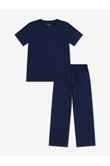 طقم بيجاما ولادي - كحلي