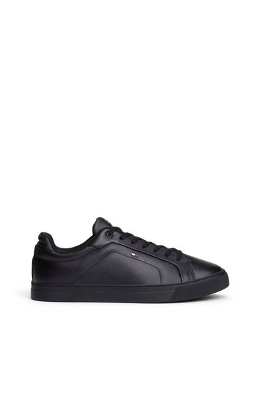 Icon Court Lth Flag Ess Black