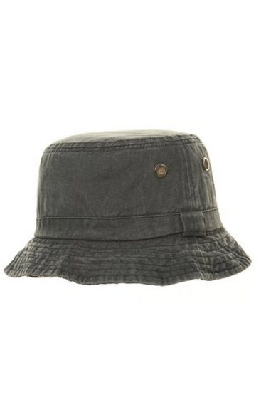 Adults Unisex Washed Denim Brush Hat - Denim