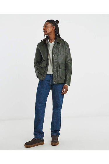 Cord Collar Wax Jacket