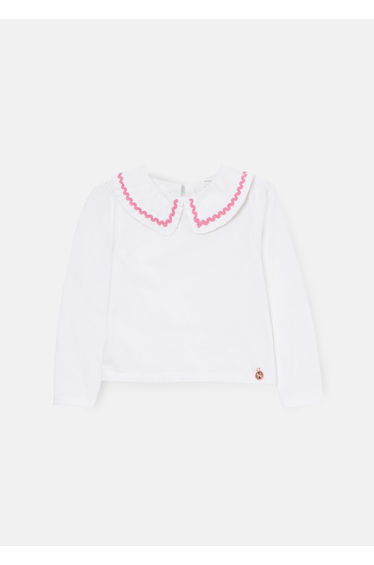 Trinity Collared Long Sleeve Top