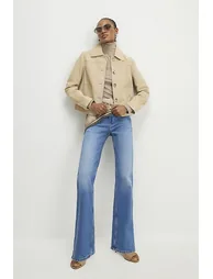 Beige Premium Suede Jacket