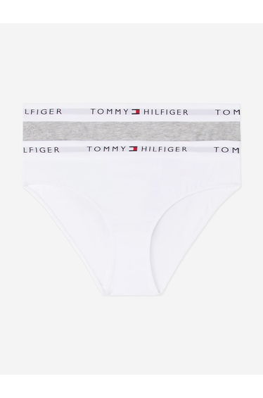Tommy Hilfiger Girls 2 Pack Bikini Knickers Set in Multicolour