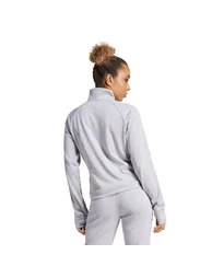 Women's adidas Game & Go 1/4 Zip Top in Grey - 1