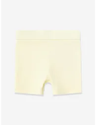 Moncler Enfant Baby Girls Logo Short Set in Yellow - 3
