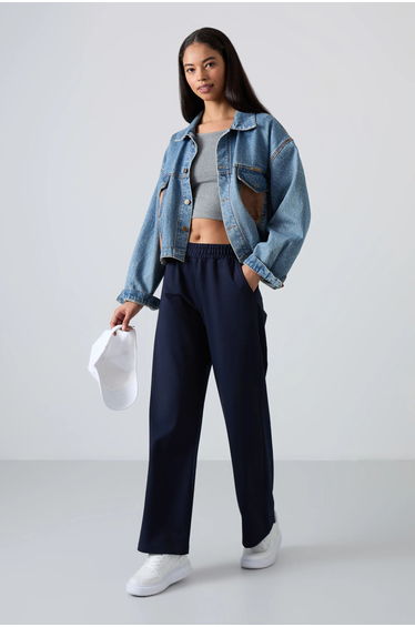 TOMMY Wide-Leg Pull-On Sweatpants