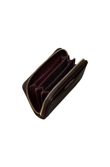 Foil Logo Glossy Zip Wallet