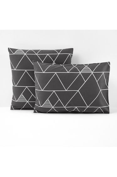 La Redoute Interieurs Grey Pillowcases