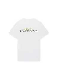 Dandelion Script Graphic T-shirt White - 3