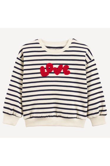 Crew Neck Fleece Sweatshirt