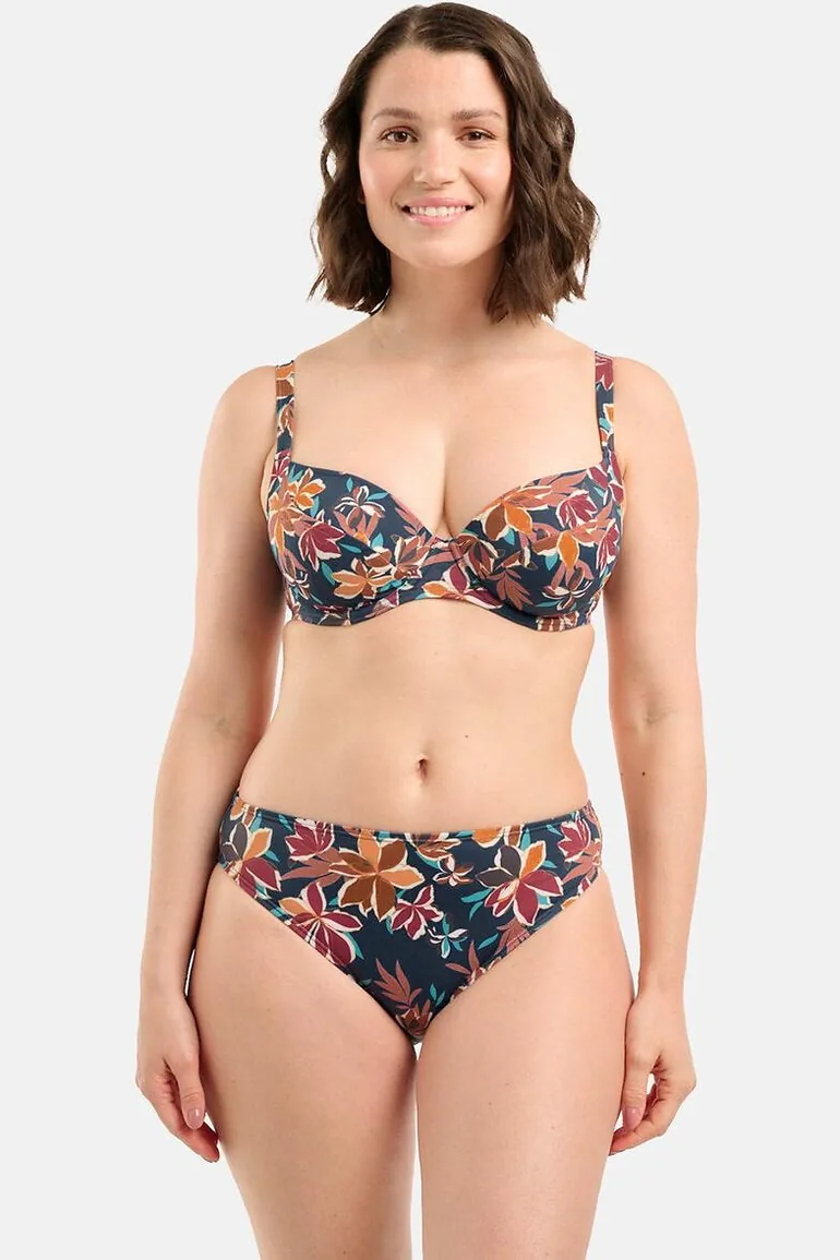 Stay Cation Bikini Bottoms in Floral Print
