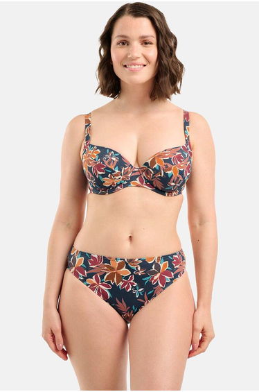Stay Cation Bikini Bottoms in Floral Print