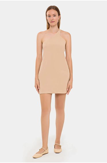 One-Shoulder Bodycon Mini Dress