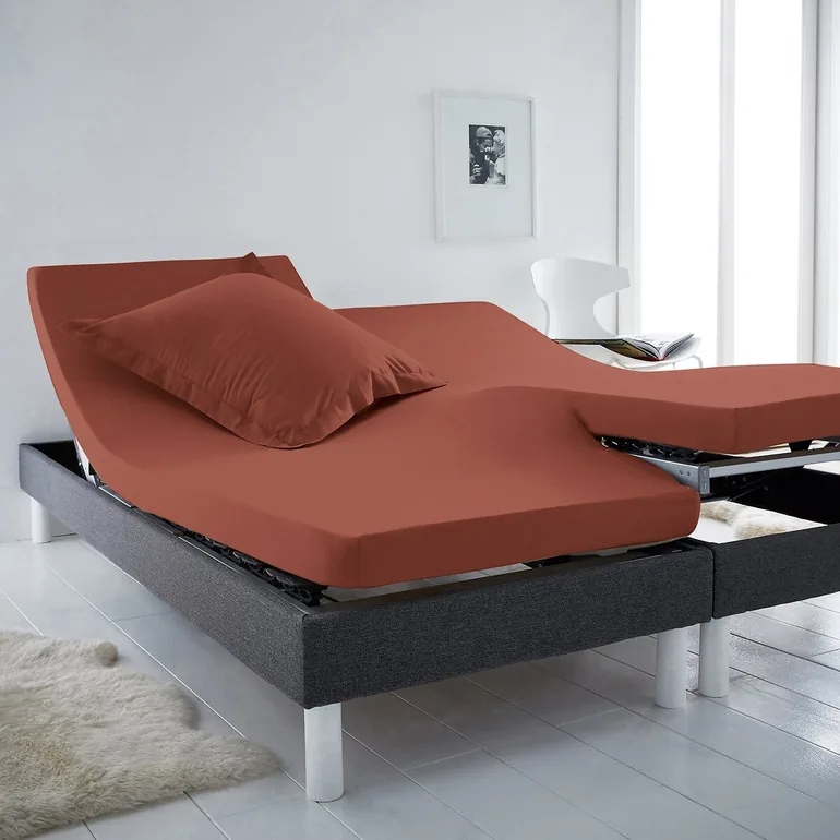 Scenario 100% Cotton Jersey Fitted Sheet for Articulated Beds