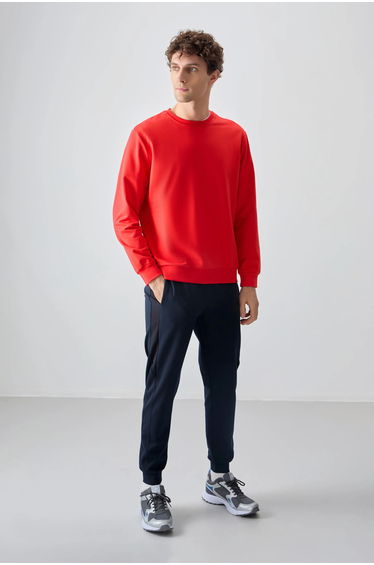 TOMMY Men's Plain Crew Neck Sweatshirt
