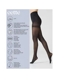 Semi-Opaque Satin Finish 30 Denier Tights - 2