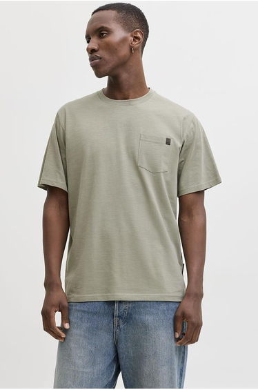 Relaxed Fit T-Shirt with Short Sleeves