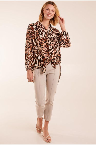Leopard Print Blouse
