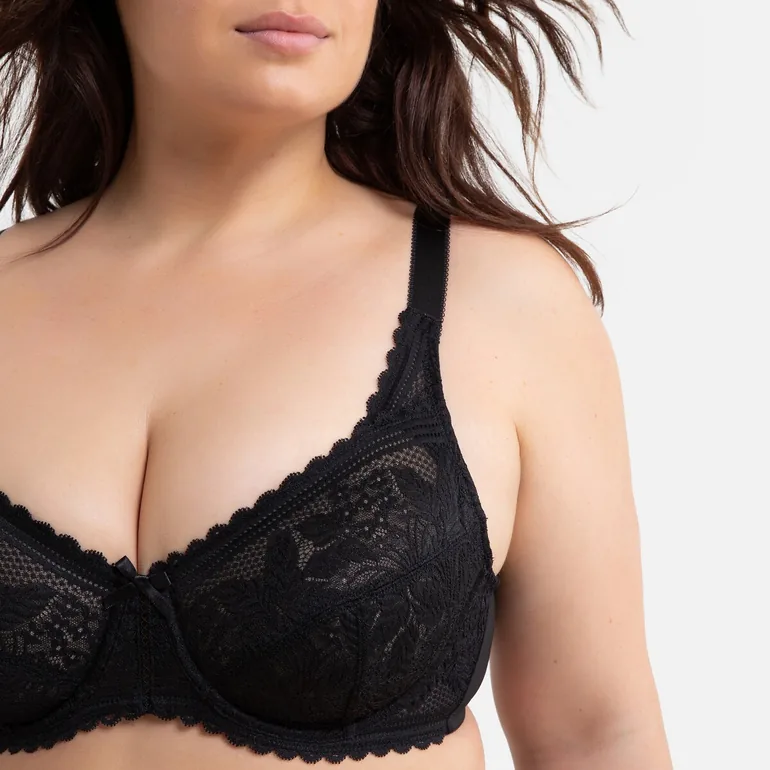 Lace Full Cup Bra - 3