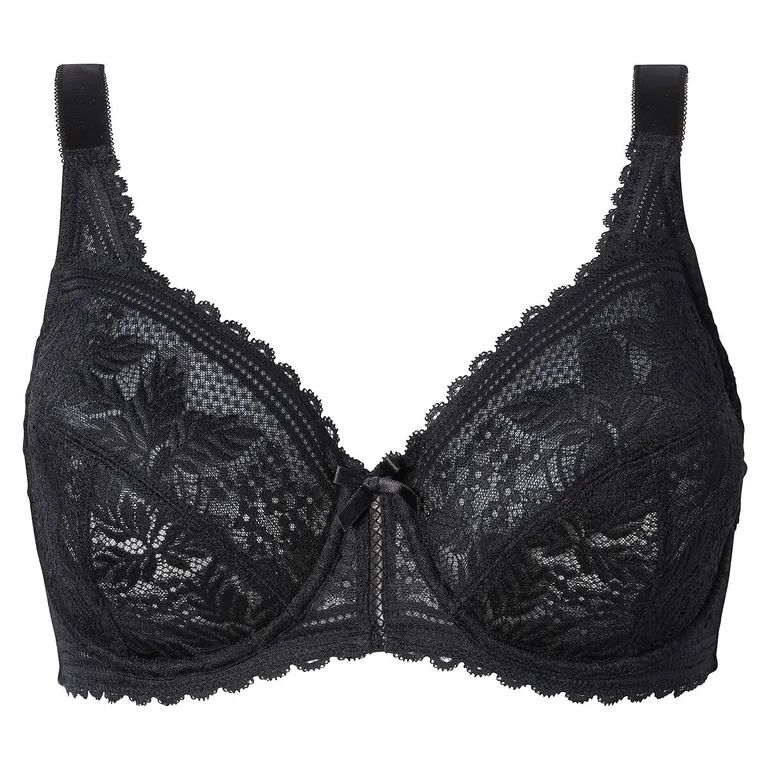 Lace Full Cup Bra - 4