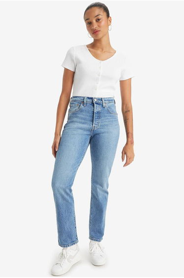 Original Straight Jeans in Mid Rise