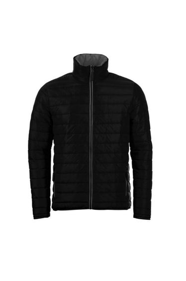 SOLS Mens Ride Padded Water Repellent Jacket - Black
