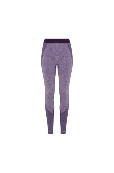 TriDri Womens/Ladies Seamless 3D Fit Multi Sport Sculpt Leggings - Purple