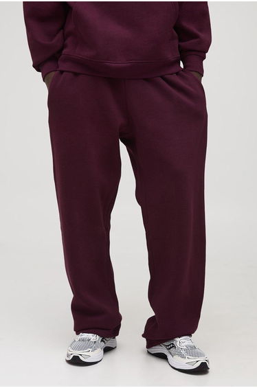 Tall Basic Straight Leg Jogger - burgundy