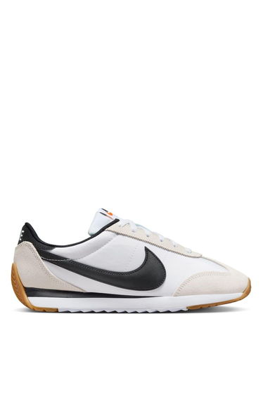 Nike Womens/Ladies Waffle Debut Suede Wedge Trainers - White/Black