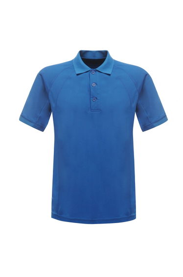 Regatta Hardwear Mens Coolweave Short Sleeve Polo Shirt - Oxford Blue