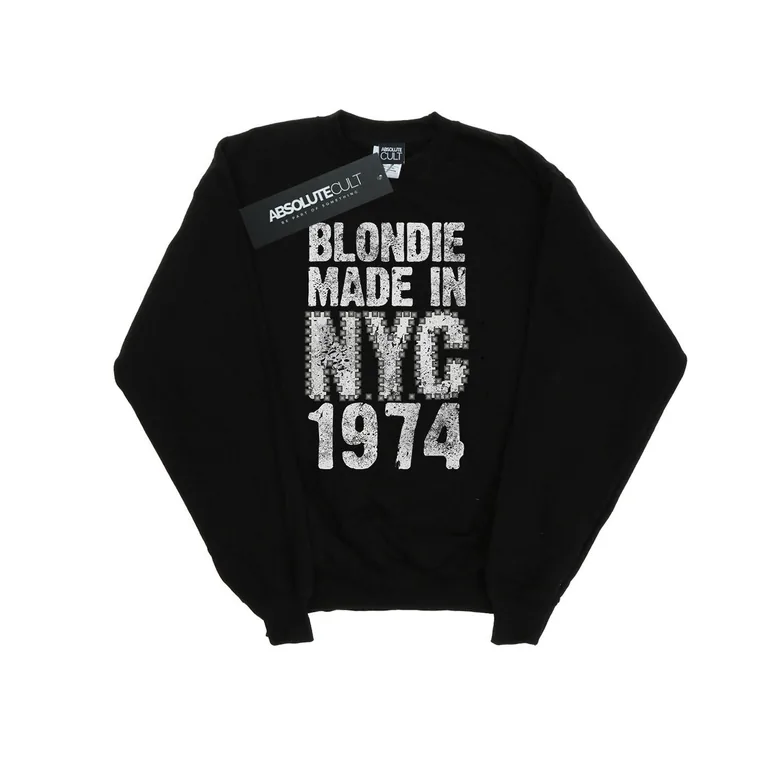 Blondie Girls Punk NYC Sweatshirt - Black