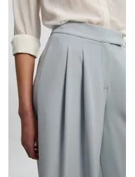 Soft Tailored Wide Leg Trouser - 2