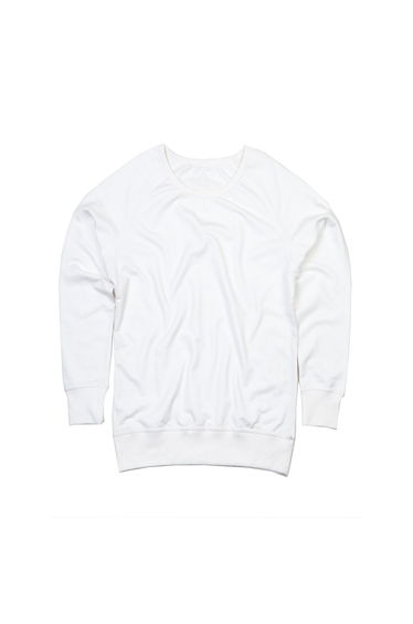 Mantis Womens/Ladies Favourite Sweatshirt - White