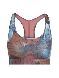 Women's adidas Powerreact Medium-Support Training Bra in Red - 2