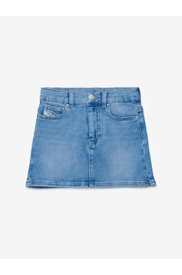 Diesel Girls Denim Skirt in Blue