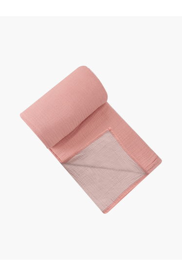 Organic Cotton Double Sided Muslin Blanket 120 x 120 Cm